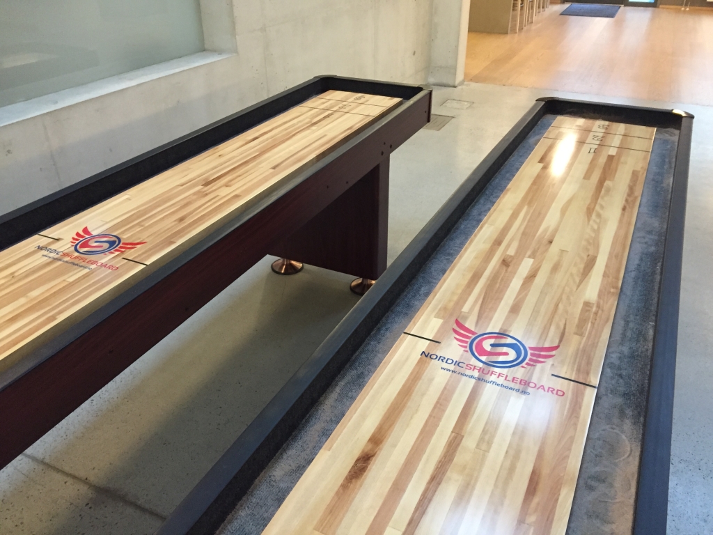 Shuffleboard 12 fot Standard for kort og langtidsutleie